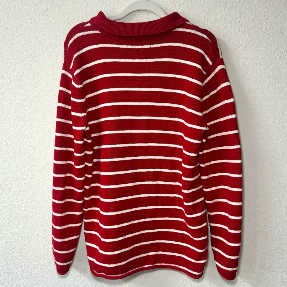 VINTAGE VILLAGER SPORT STRIPED SWEATER - Picture 5 of 7